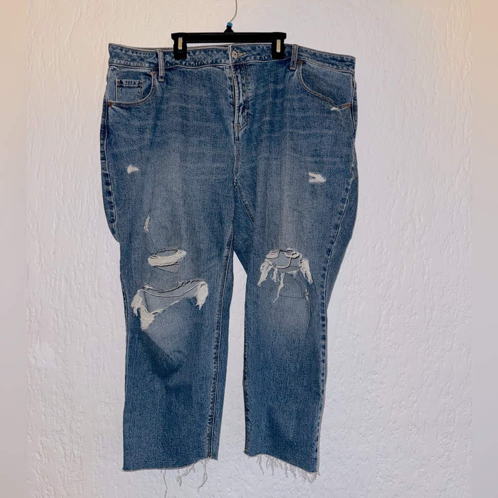 Old Navy boyfriend midrise size 22 jeans